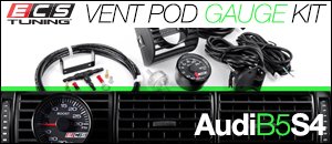 Audi B5 S4 Vent Pod Boost Gauge Kit