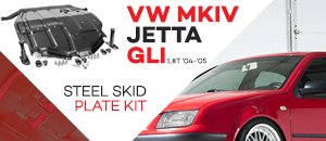 VW MKIV Jetta GLI Steel Skid Plate