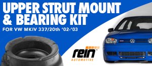 VW MKIV 337/20th Upper Strut Mount & Bearing Kit
