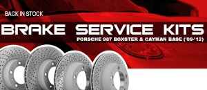 Porsche 987 Brake Service Kits