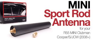 MINI R55 Clubman Sport Rod Antenna