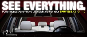 BMW E83 X3 Ziza Interior LED Lights
