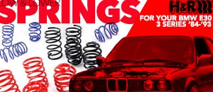 BMW E30 H&R Springs