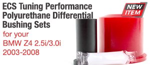 BMW Z4 Performance Polyurethane Differential Bushings 