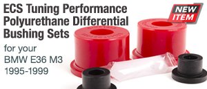 BMW E36 M3 ECS Performance Poly. Diff. Bushings