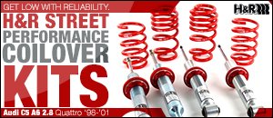 Audi C5 A6 2.8 Quattro H&R Street Performance Coilovers