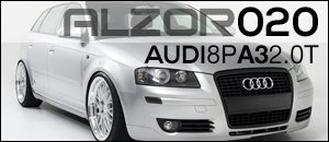 Audi 8P A3 2.0T FWD 19" Alzor 020 Wheels