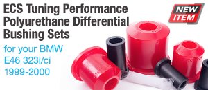 BMW E46 323i/ci ECS Performance Poly Diff Bushings