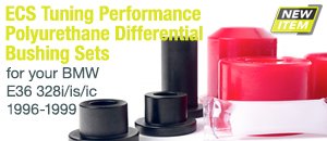 BMW E36 328i/is/ic ECS Performance Poly Diff Bushings