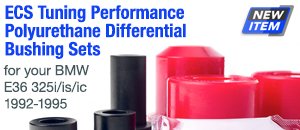 BMW E36 325i/is/ic ECS Performance Poly Diff Bushings