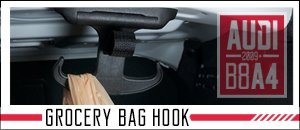 Audi B8 A4 2.0T Quattro Grocery Bag Hook