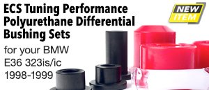 BMW E36 323is/ic ECS Performance Poly Diff Bushings