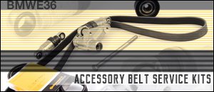 BMW E36 328i/is/ic Accessory Belt Service Kits