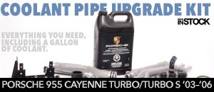 Porsche 955 Cayenne Turbo/Turbo S Coolant Pipe Upgrade