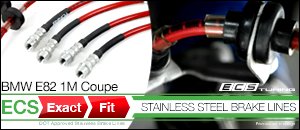 BMW E82 1M Coupe ECS Exact Fit Brake Lines