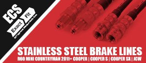  MINI R60 Countryman ECS Exact Fit brake lines