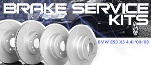 BMW E53 X5 4.4i Brake Service Kits