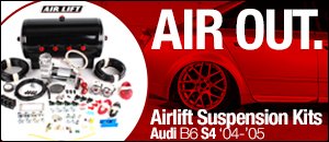 Audi B6 S4 Air Lift Suspension Kits