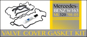 Mercedes-Benz W163 ML320 Valve Cover Gasket Kit