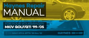 VW MKIV Golf/GTI Haynes Repair Manual