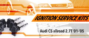 Audi C5 allroad 2.7T Ignition Service Kits