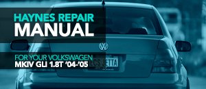 VW MKIV GLI 1.8T Haynes Repair Manual