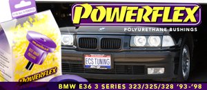 BMW E36 323/325/328 Powerflex Polyurethane Bushings