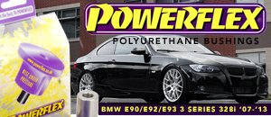 BMW E90/E92/E93 328i Powerflex Polyurethane Bushings