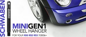 MINI Gen1 Schwaben Wheel Hanger