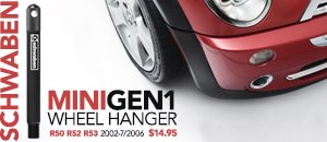 MINI Gen1 2002-7/2006 Schwaben Wheel Hanger