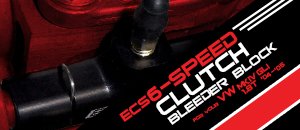 VW MKIV GLI 1.8T ECS 6-Speed Clutch Bleeder Block