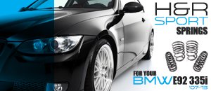 BMW E92 335i H&R Springs