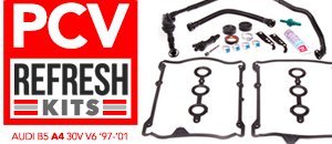 Audi B5 A4 30V PCV Refresh Kits