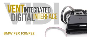 BMW F3X P3Cars Vent Integrated Digital Interface