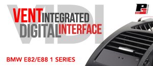 BMW E82 E88 P3Cars Vent Integrated Digital Interface