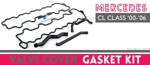 Mercedes-Benz W215 CL500 CL55 Valve Cover Gasket Kit