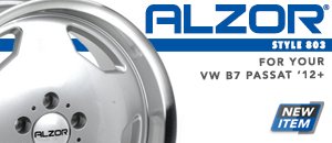 VW B7 Passat Alzor 803 Wheels