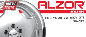 VW MKV GTI Alzor 803 Wheels