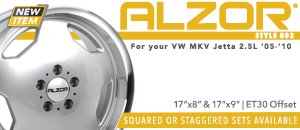 VW MKV Jetta 2.5L Alzor 803s