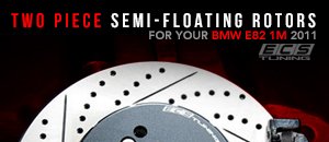 BMW E82 1M 2-Piece Front and Rear Brake Rotors