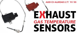 Audi C5 allroad 2.7T Exhaust Temperature Sensor Set