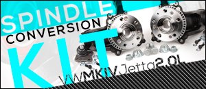 VW MKIV Jetta 2.0L Spindle Conversion Kit