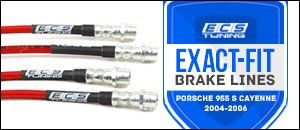 Porsche Cayenne S ECS Exact-Fit Brake Lines
