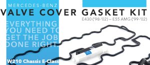 Mercedes-Benz W210 E-Class Valve Cover Gasket Kits