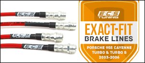 Porsche Cayenne Turbo & Turbo S Exact-Fit Brake Lines