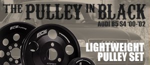 Audi B5 S4 ECS Lightweight Pulley Set