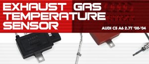 Audi C5 A6 2.7T Exhaust Gas Temperature Sensors