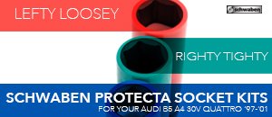 Audi B5 A4 30V Quattro Schwaben Protecta Socket Kits