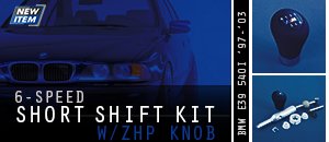 Short Shift Kit W/ZHP Knob for BMW E39 540i