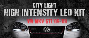 City Light High Intensity LED Kit for your VW MKV GTI